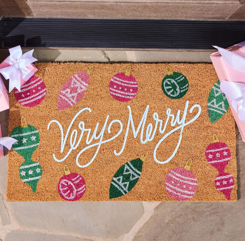 Door Mat Very Merry