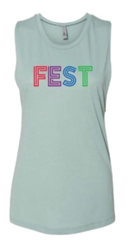 FEST Tank Dusty Green