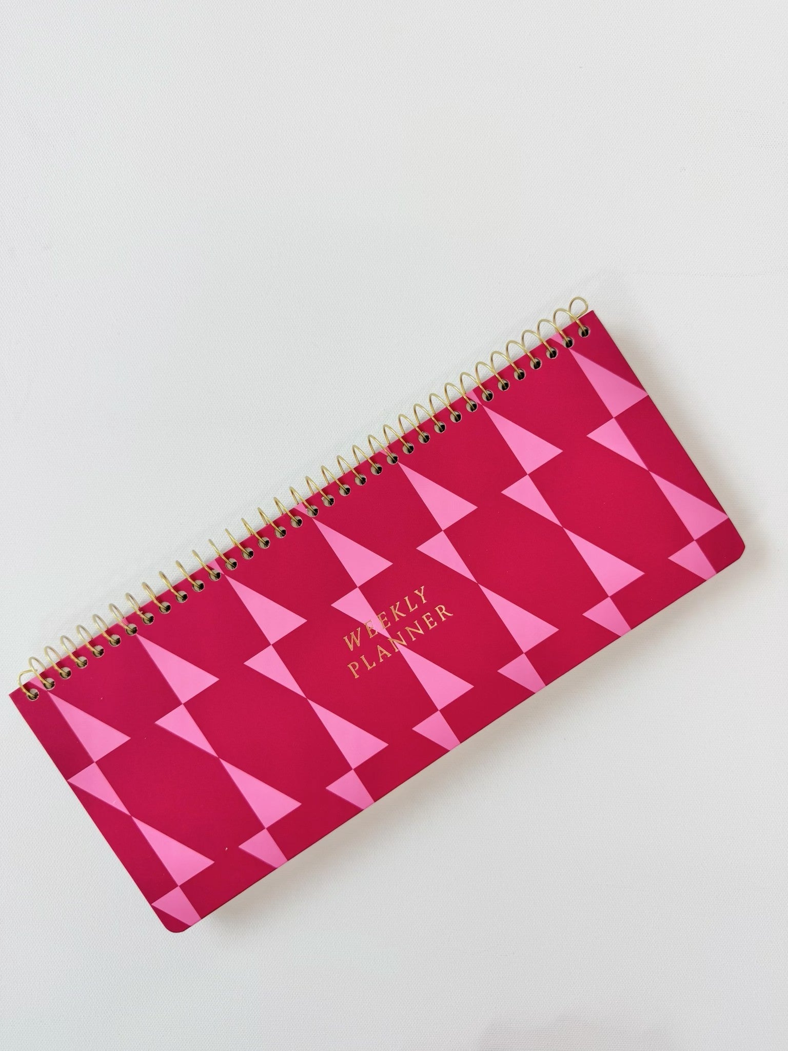 Burgundy/Pink Planner