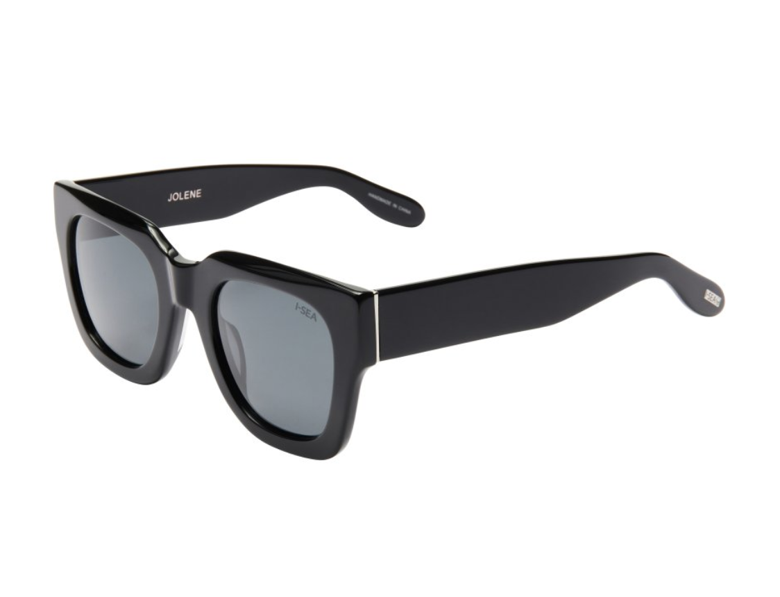 Jolene Sunglass- Black/ Smoke