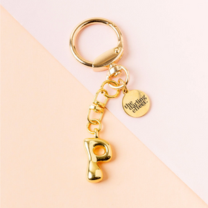 Bubble Letter Keychain