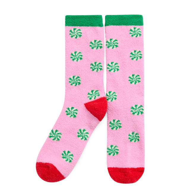Pink Peppermint Socks