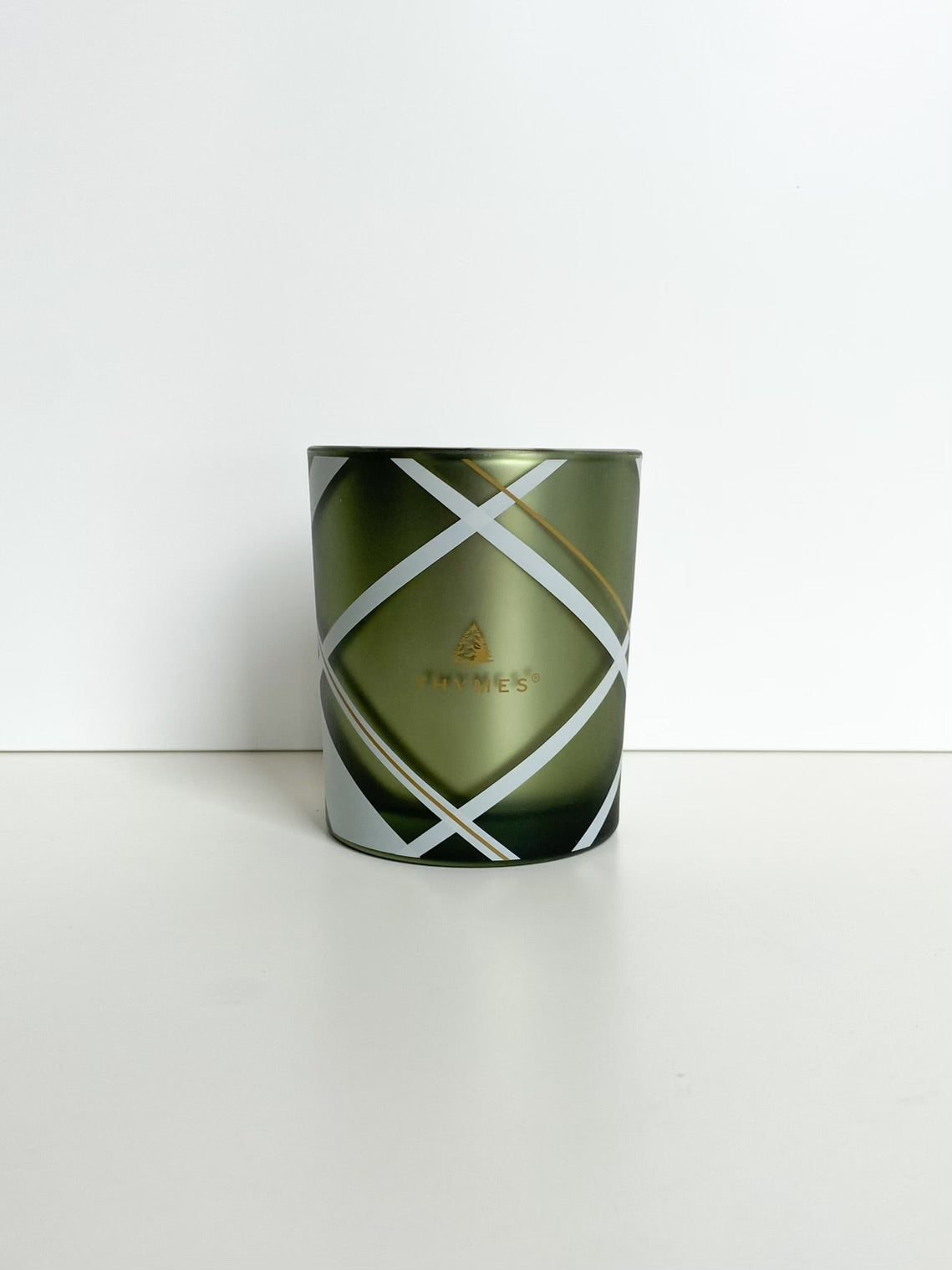 Frasier Fir Frosted Plaid 6.5oz Candle