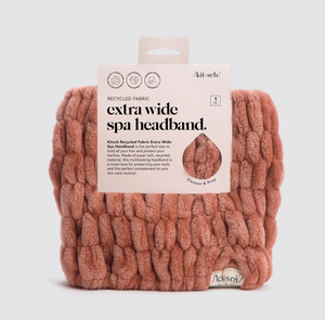 Extra Wide Spa Headband - Dusty Rose