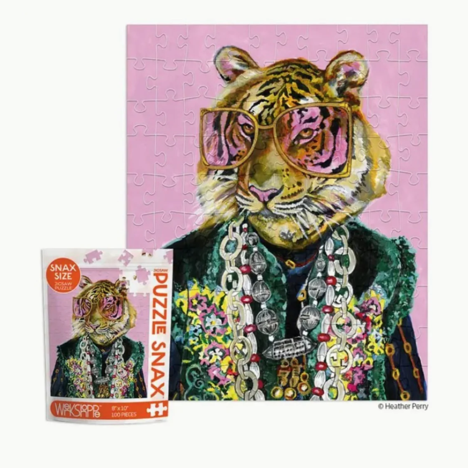 Puzzle Snax 100pc- Rose Colored Glasses