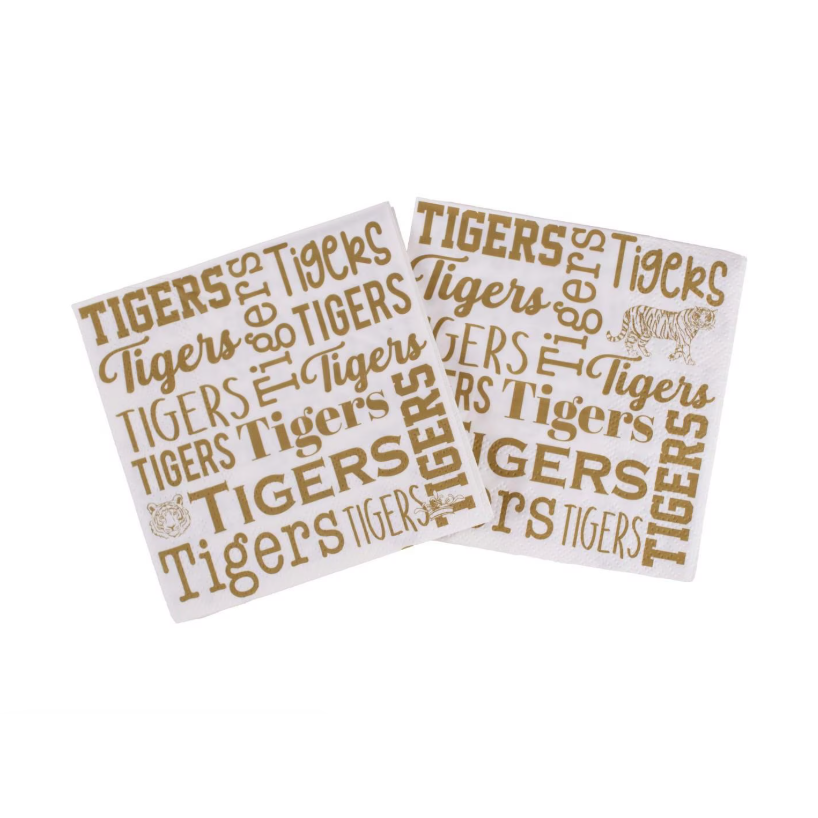 Tigers Cocktail Napkins