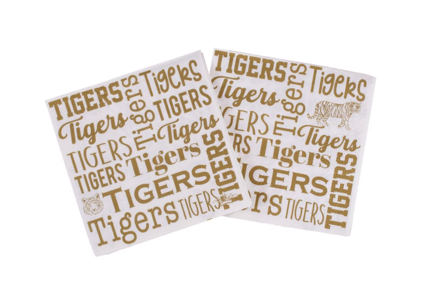 Tigers Cocktail Napkins
