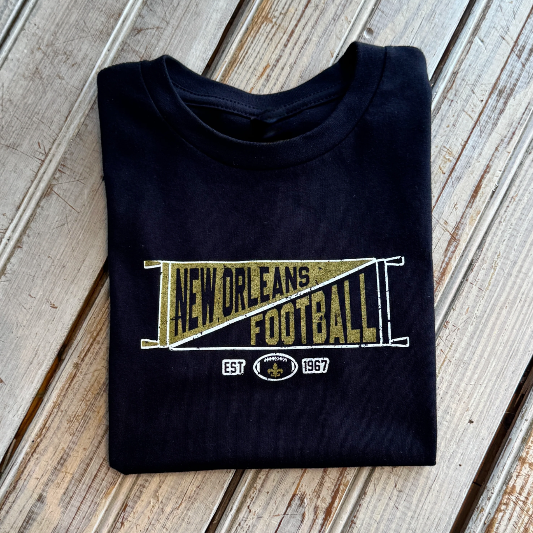 Football Pennant Kids Tee
