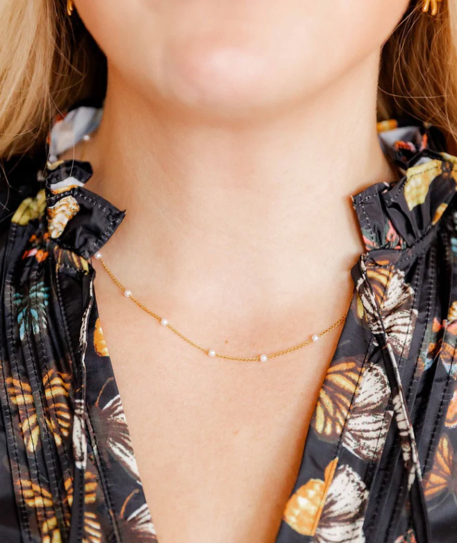 Necklace- Dabney Pearl