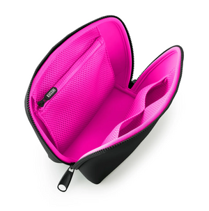 Neoprene Makeup Bag- Black
