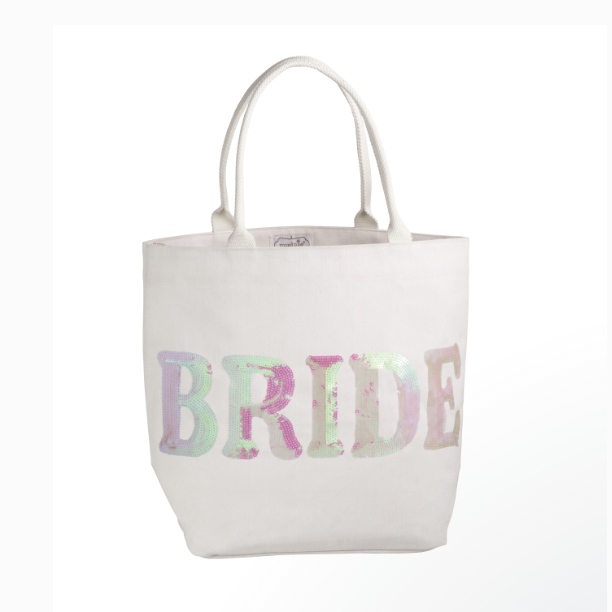 White Bride Sparkle Tote