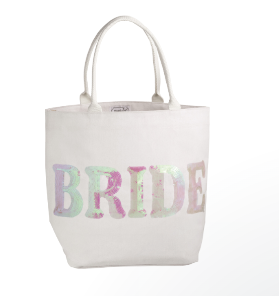 White Bride Sparkle Tote