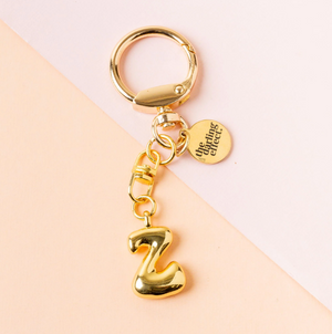 Bubble Letter Keychain