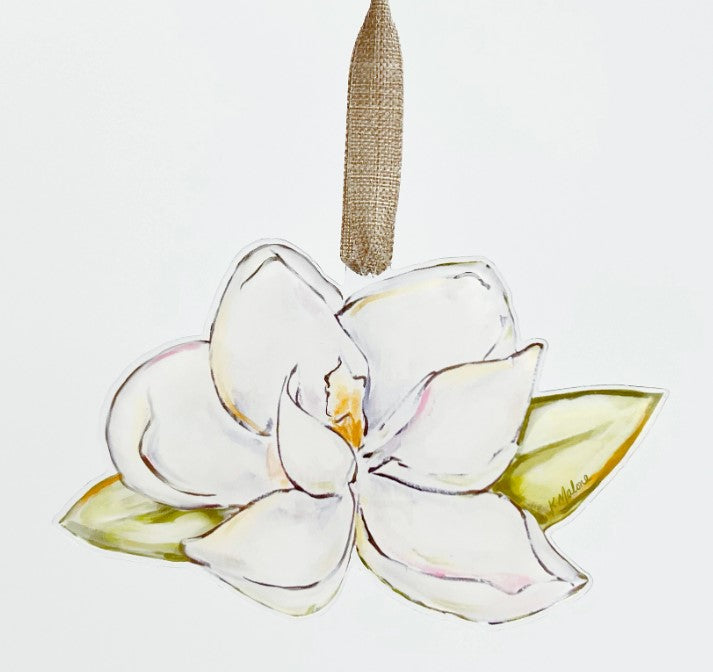 Acrylic Magnolia Ornament