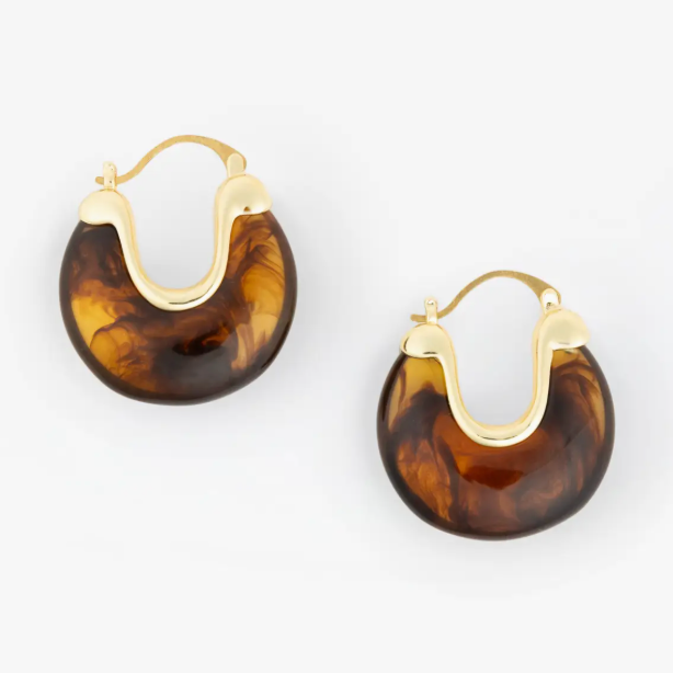 Mabel Tortoise Earrings