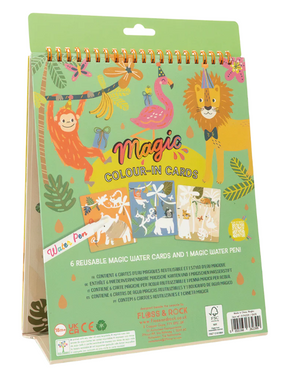Jungle Party Easel Watercard and Pen