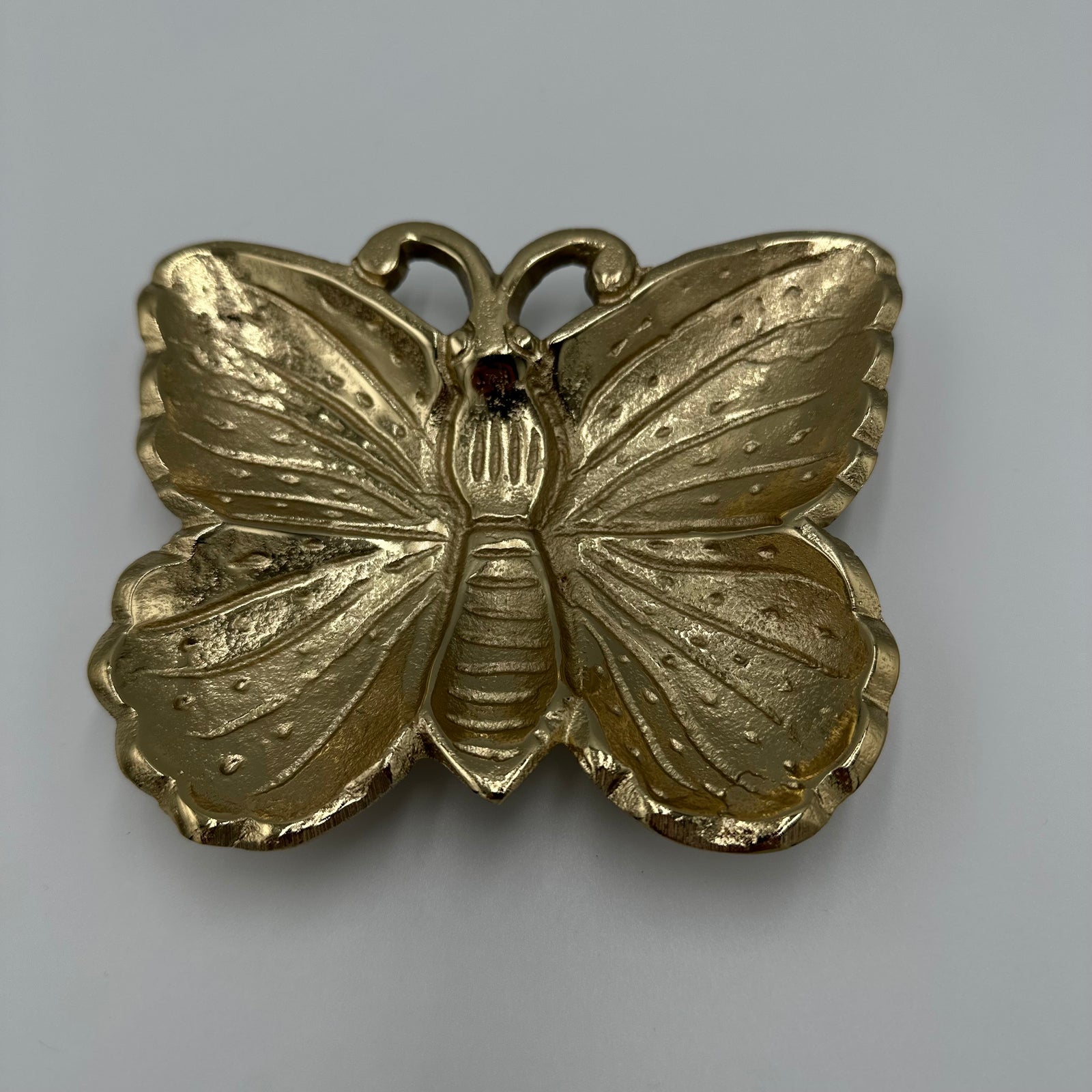 Gold Brass Butterfly Dish