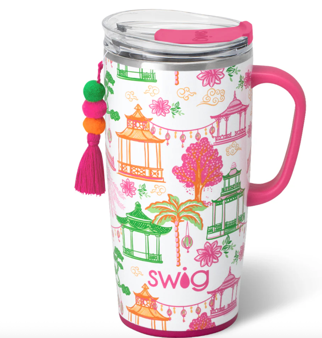 Pagoda Paradise Travel Mug 22oz