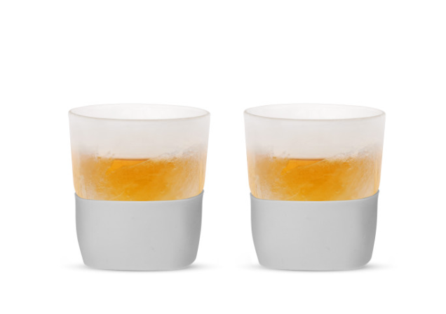 Glass Freeze Whiskey Glass Set - Gray