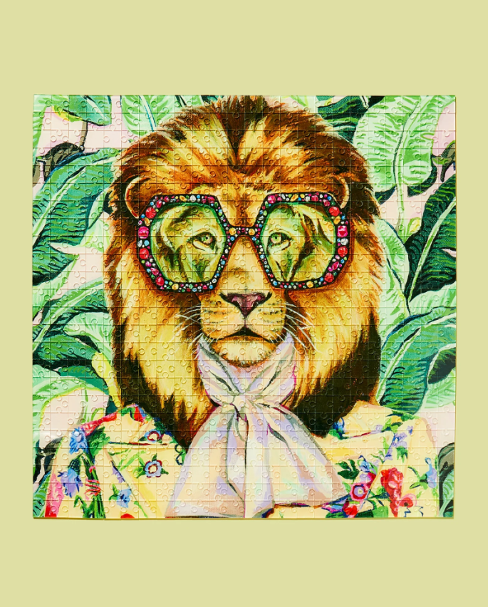 Louis The Lion Acrylic Puzzle