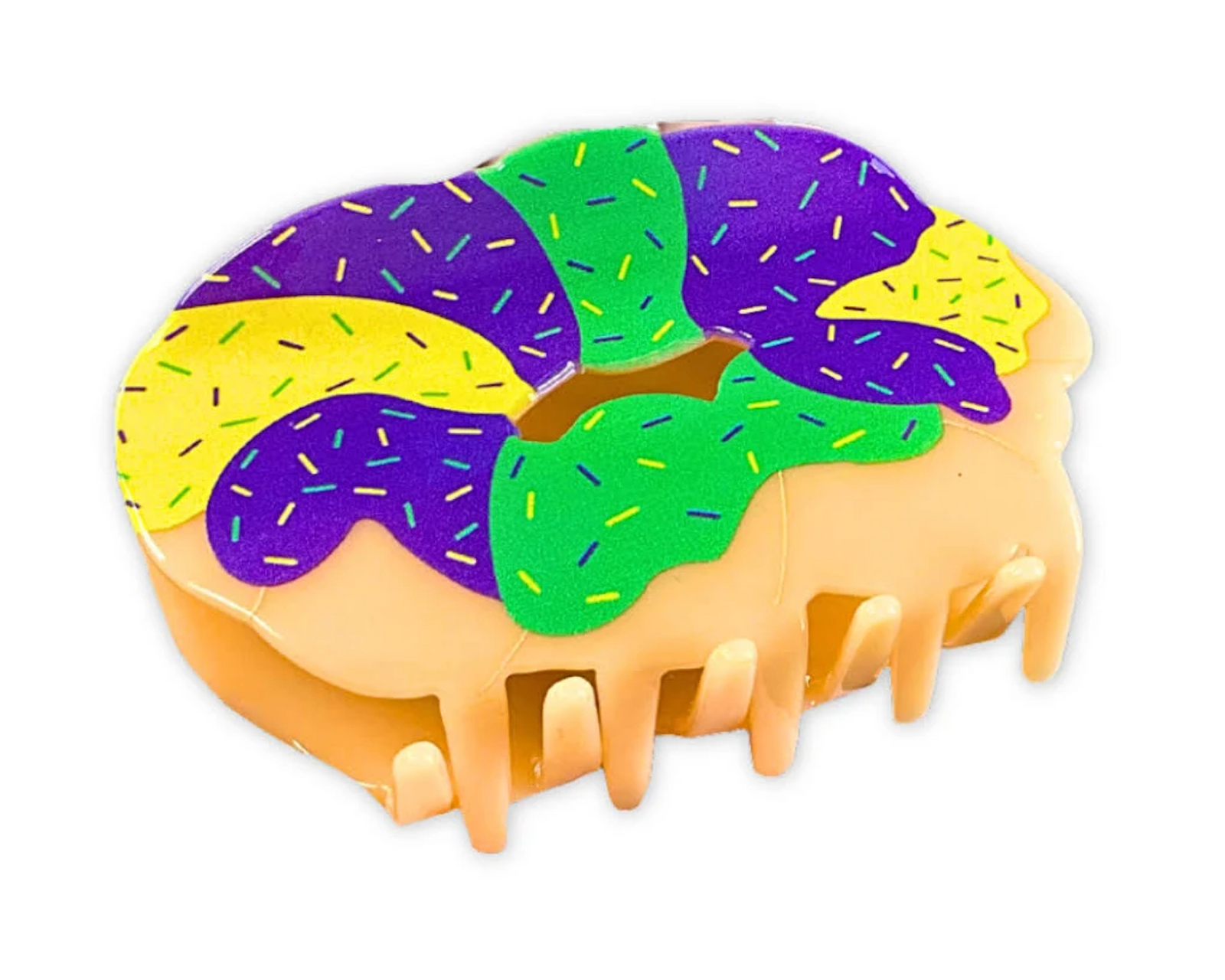 King Cake Claw Clip