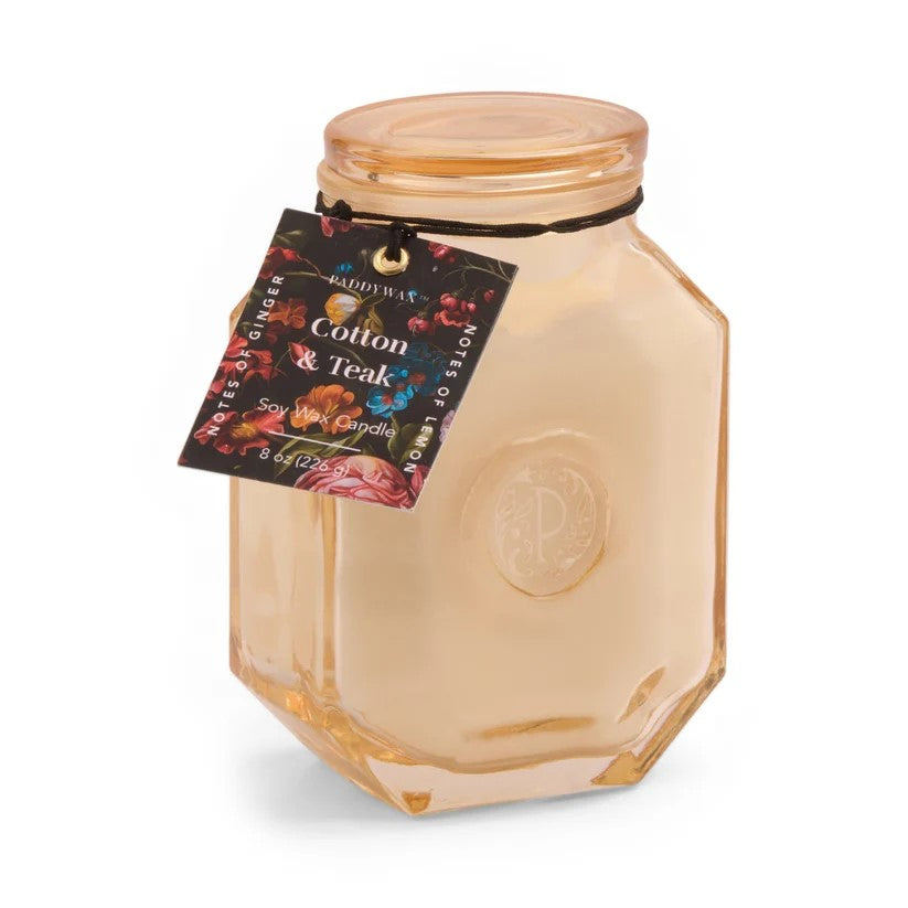 Botanica Candle- Cotton/ Teak