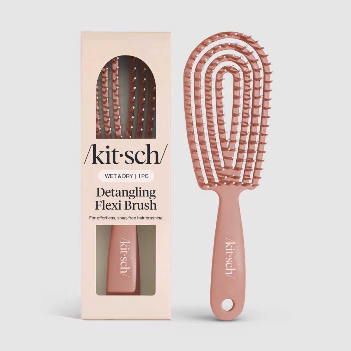 Detangling Flexi Brush - Terracotta