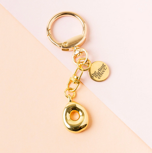 Bubble Letter Keychain