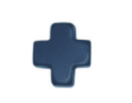 Signature Cross Small Gold Pattern 2mm