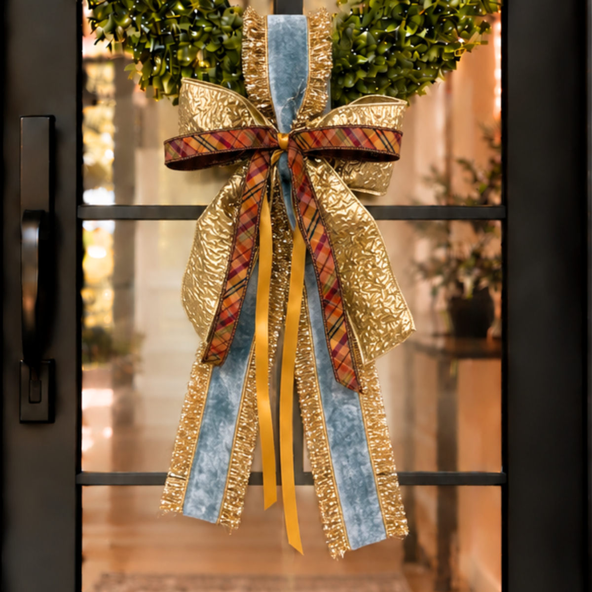 Cinnamon Spice Sash & Bow