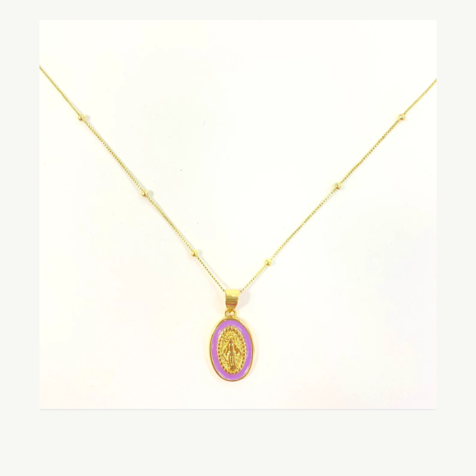 Saving Grace Necklace - Pink