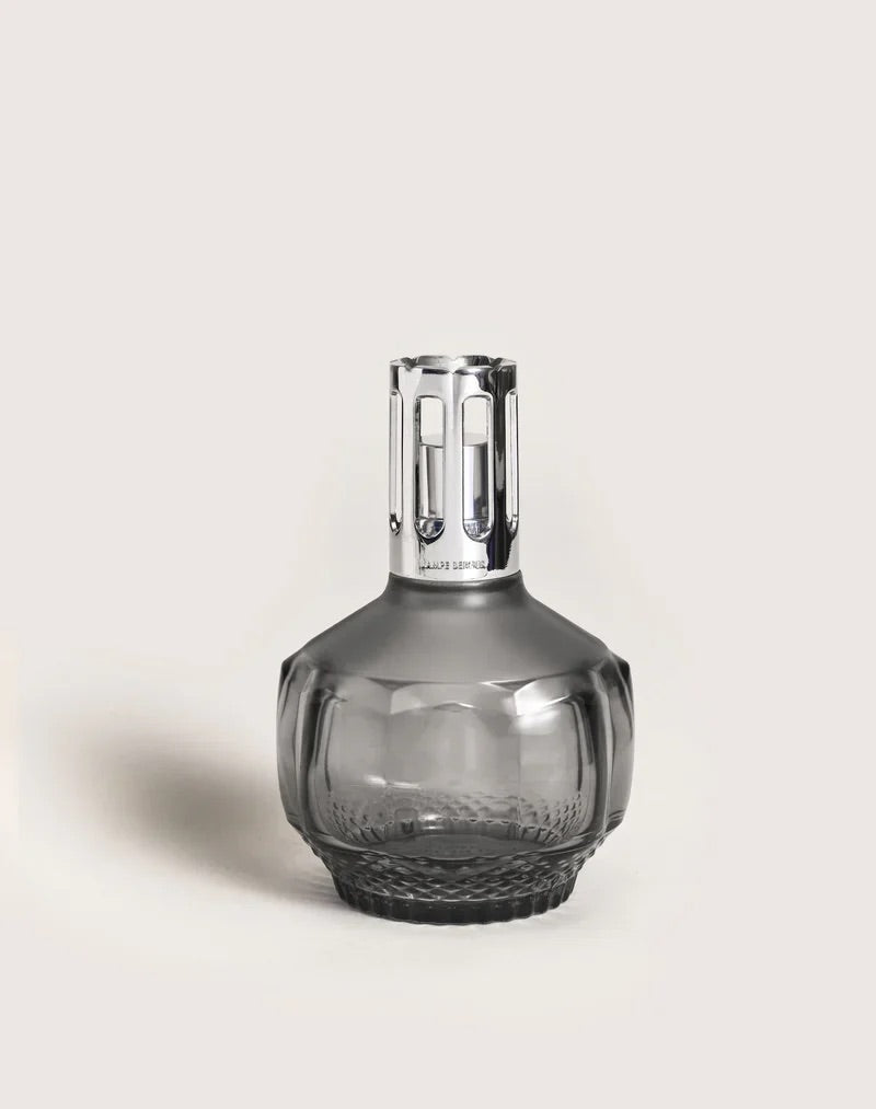 Lampe Berger Molecule fragrance lamp in smoky gray glass