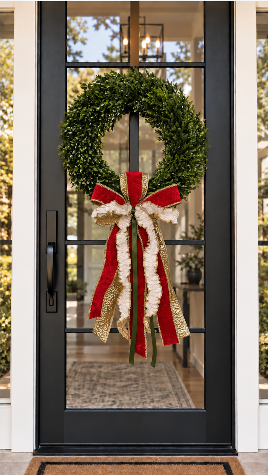 Here Comes Santa Sash & Bow