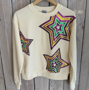 Mardi Star Adult Sweatshirt