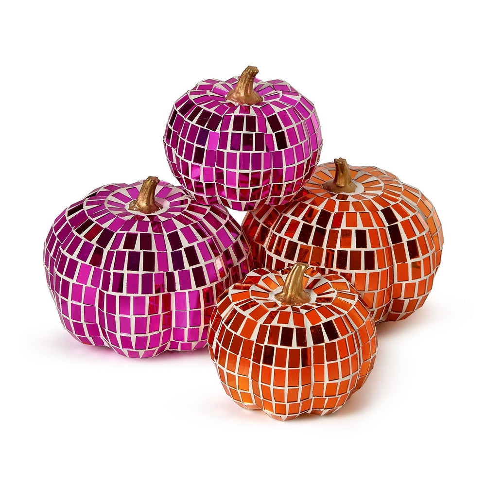 Pink Mosaic Pumpkin