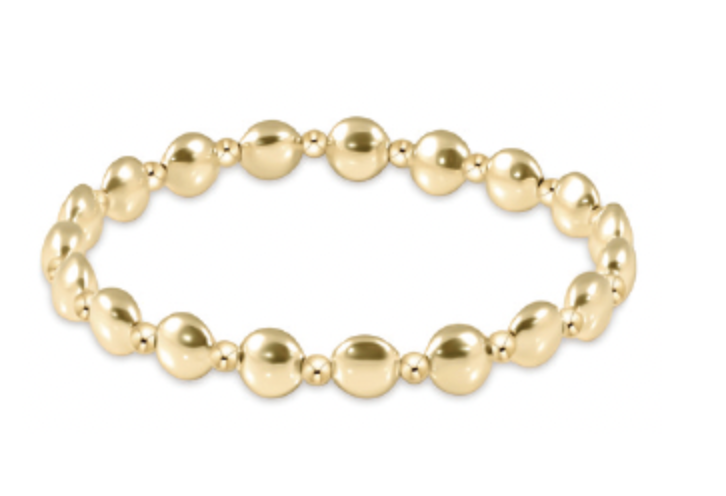 Honesty Gold Grateful 6mm Bracelet