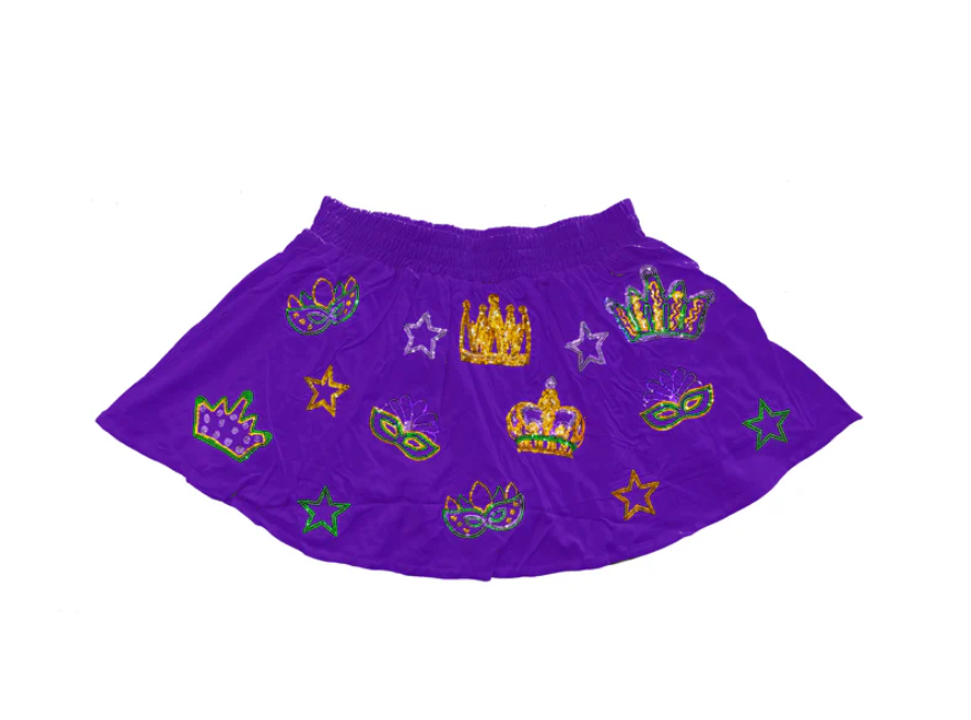 Junior Crown Skort Purple