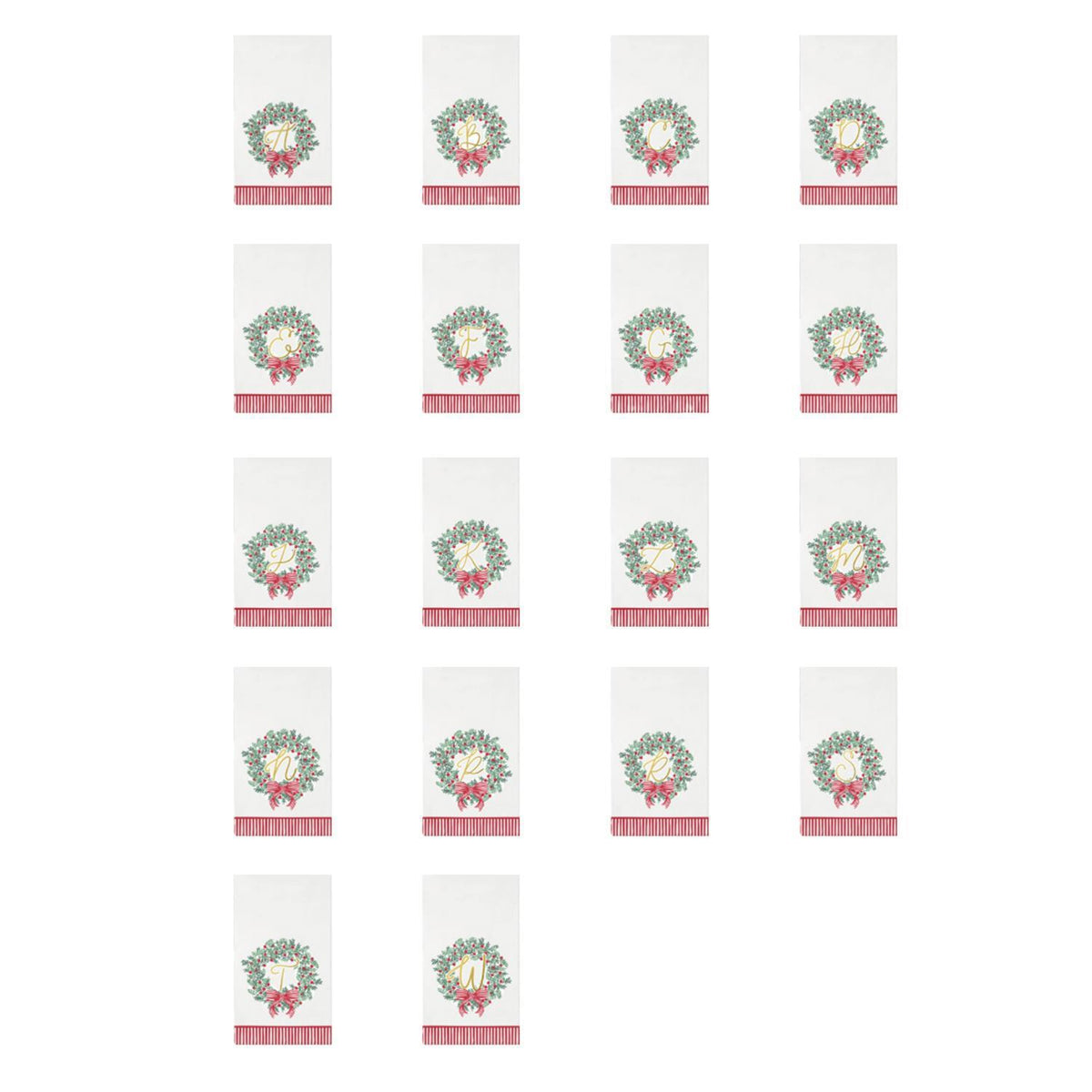 Wreath Guest Napkin