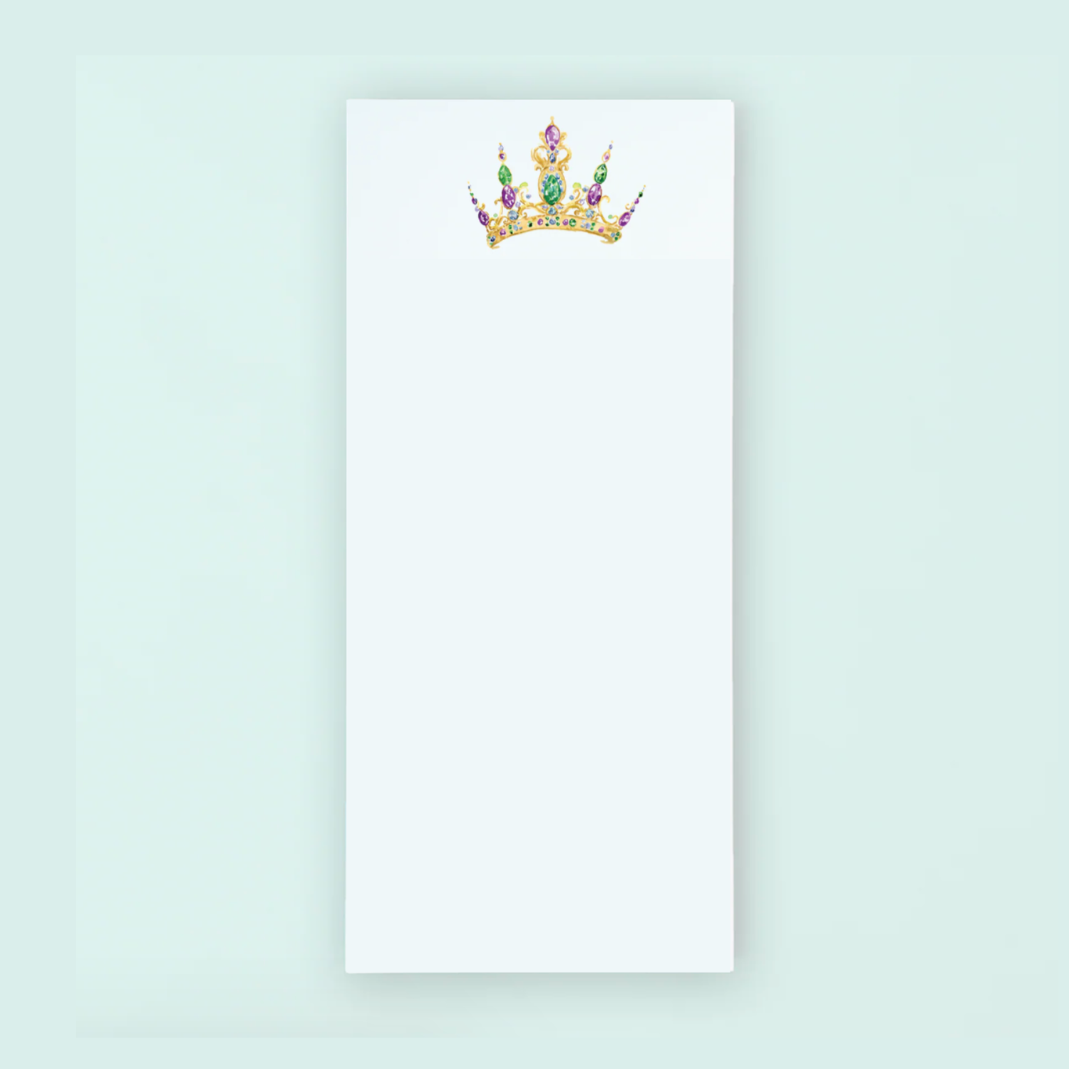 List Notepad - Mardi Gras Queen Crown