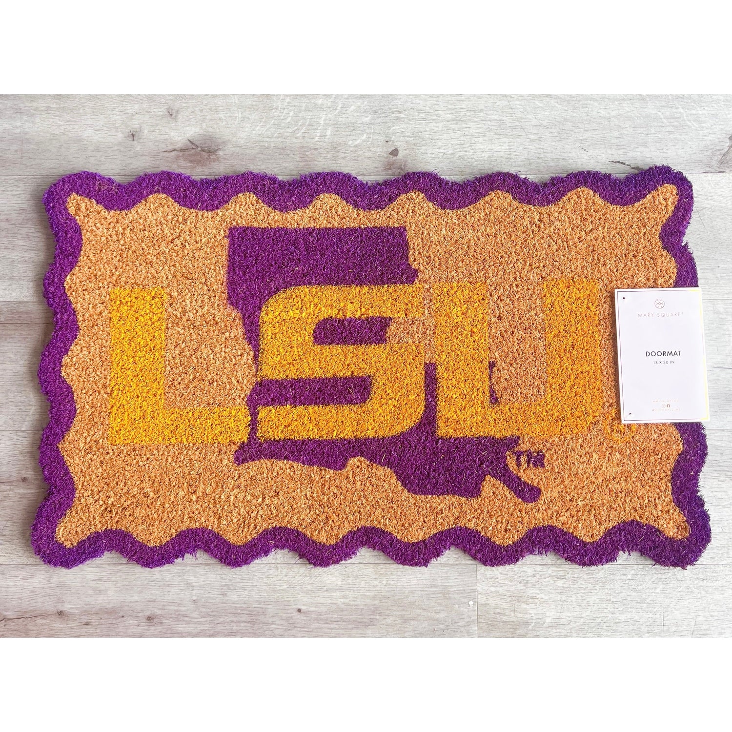 LSU Tiger Door Mat