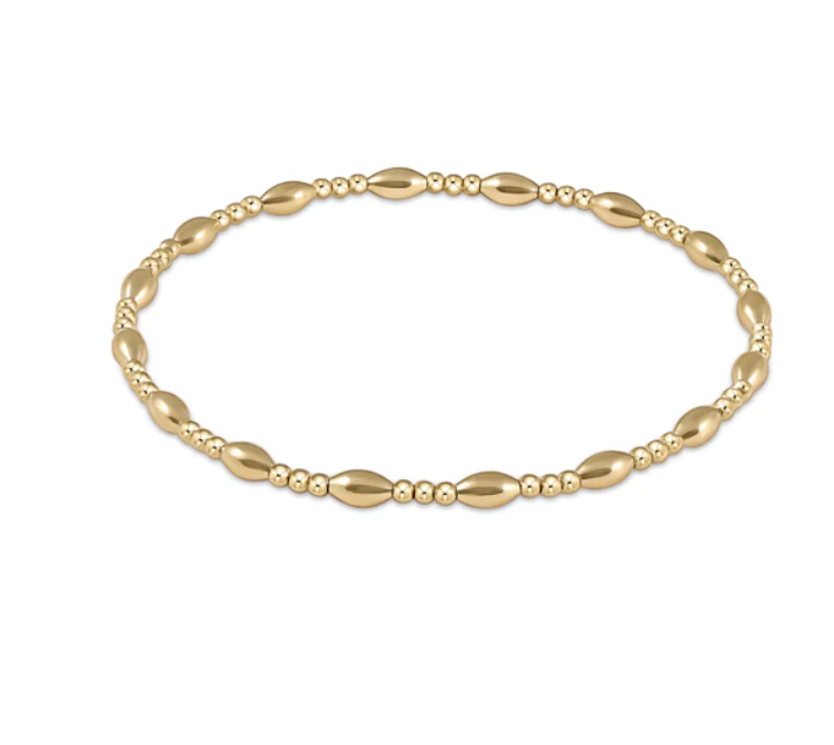 Harmony Sincerity 2mm Gold Bead Bracelet