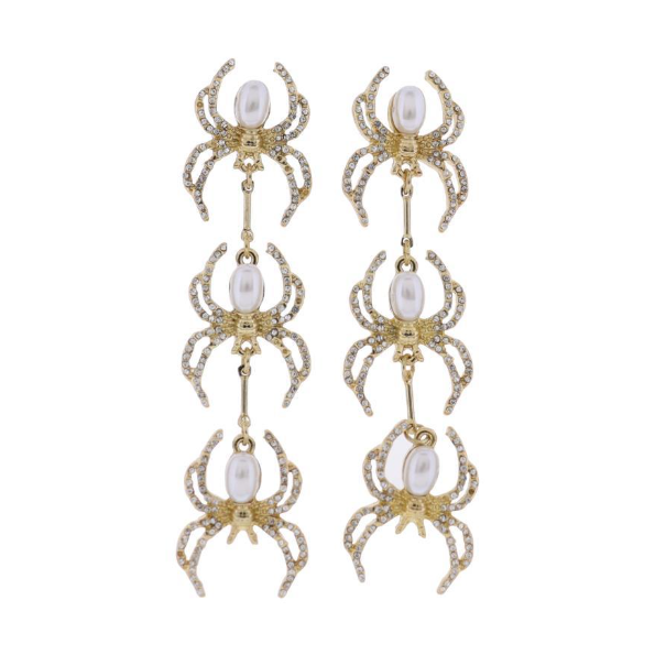 Descending Spiders Earrings