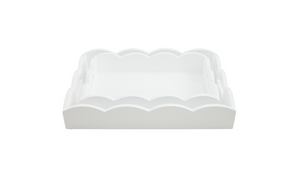 Scalloped Lacquer Tray