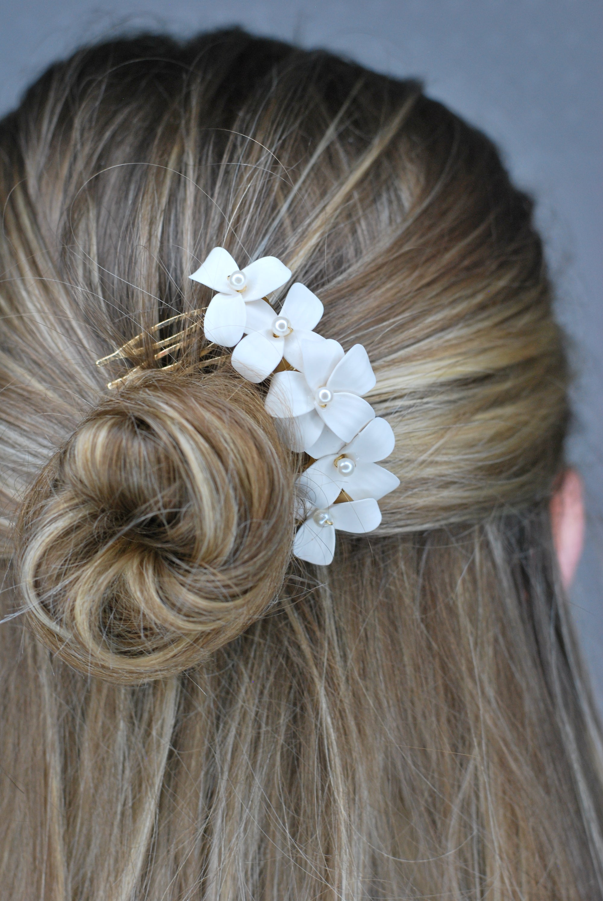 Small Flower Comb