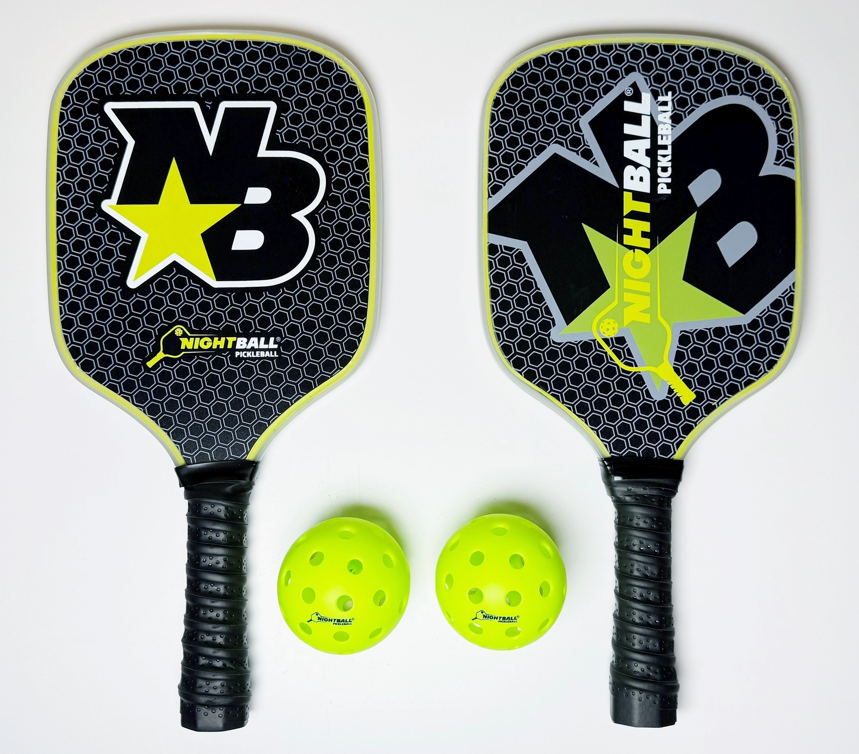 Light-Up Led Pickleball Set