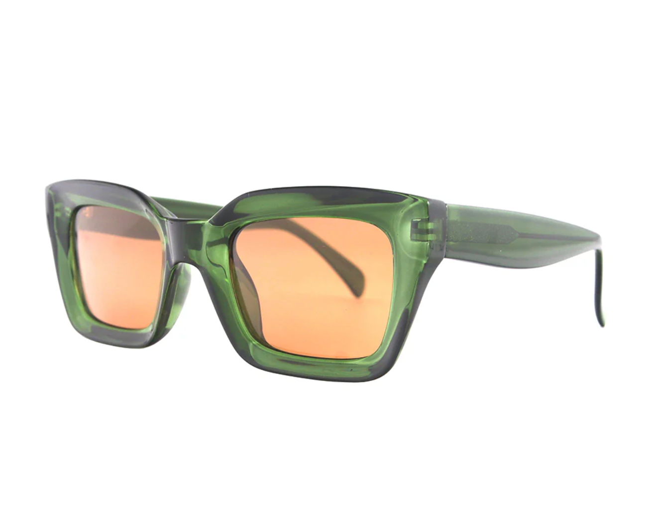 DYLAN - Polarized Sunglasses - Green/Brown