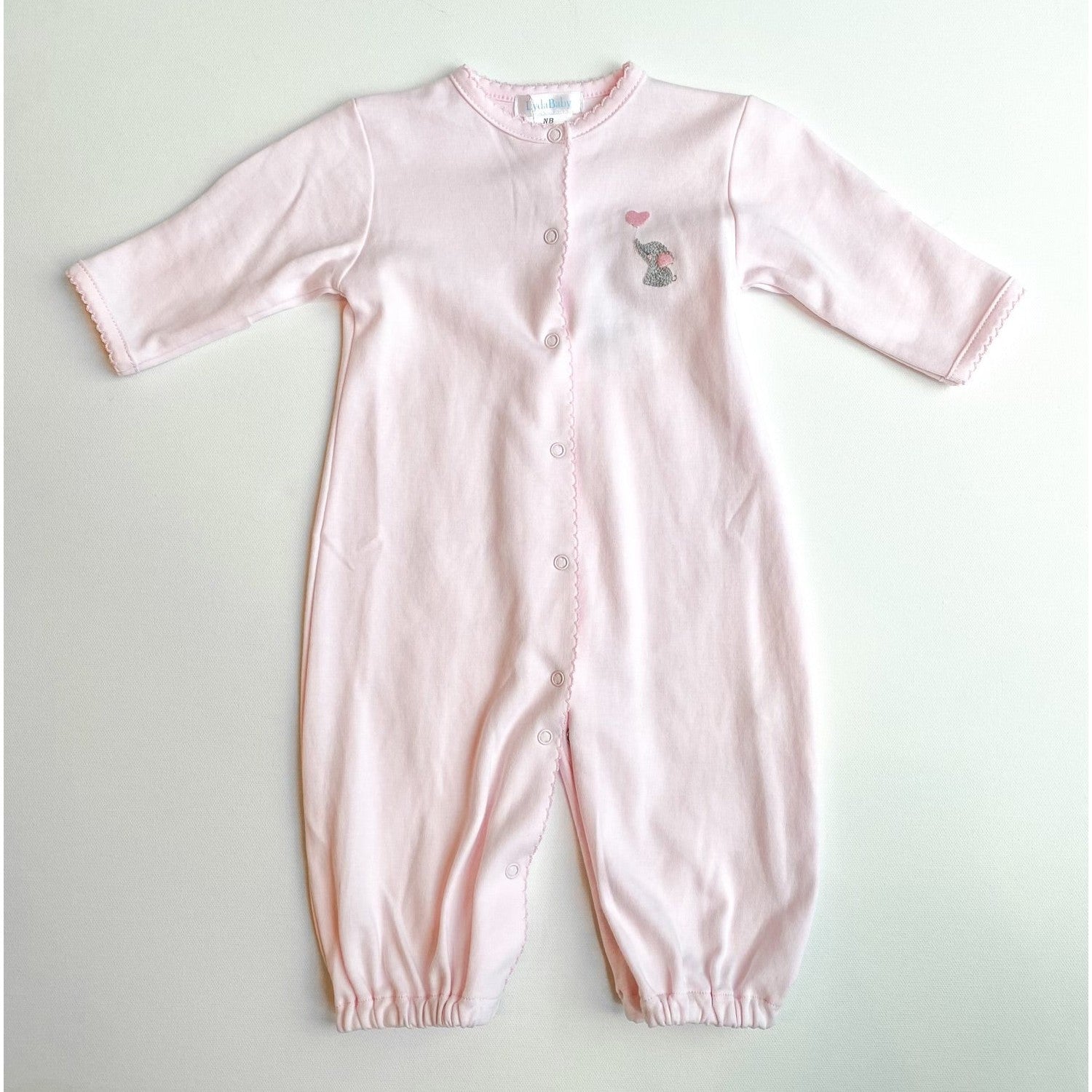 Pink Elephant Footie