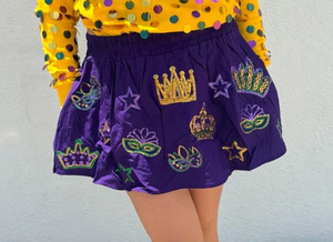 Adult Crown Skort Purple