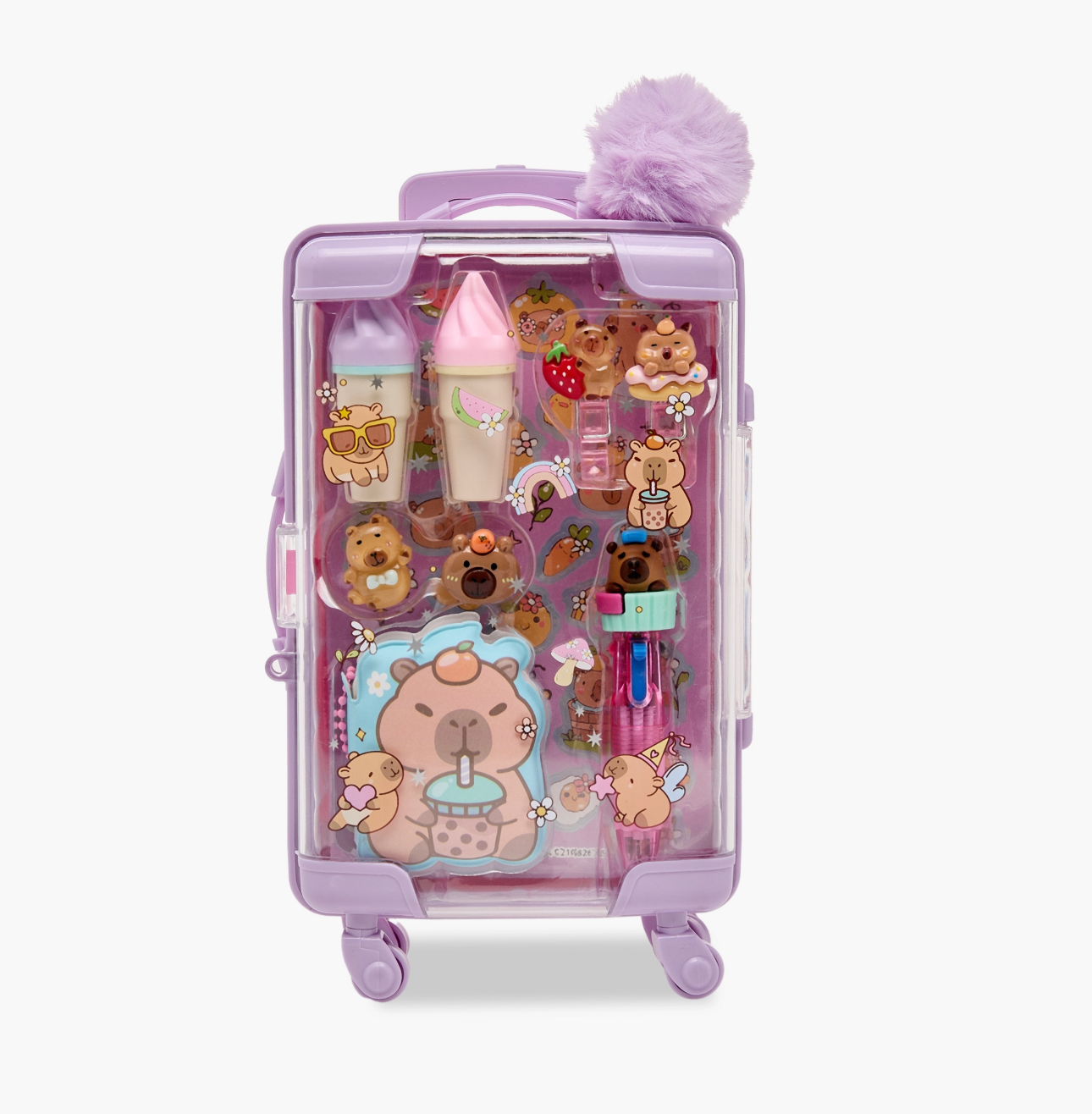 Mini Stationery Luggage- Capybara