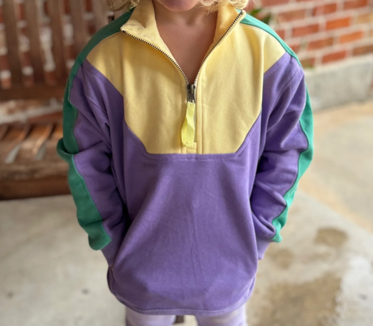 Kids MG Pastel 1/4 Zip